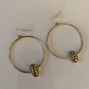Kendra Scott gold earrings